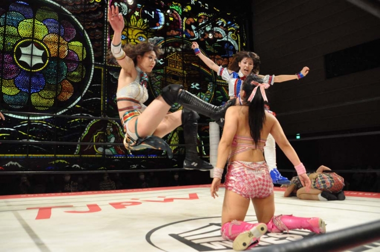 東京女子プロレス】SKE48荒井優希が1年ぶりの京都凱旋興行で激勝