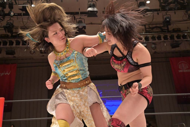 東京女子プロレス】プリプリ王者・坂崎ユカが山下実優を退けV2に成功