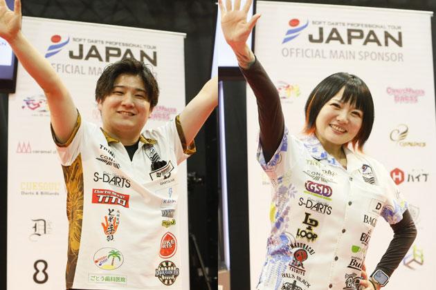 プロダーツJAPAN 第17戦 後藤智弥と岩田夏海がともに今季5勝目を