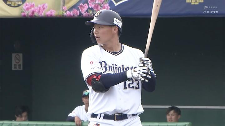 木下元秀がオープン戦チーム初本塁打！ 13安打6得点の猛攻でオリックス