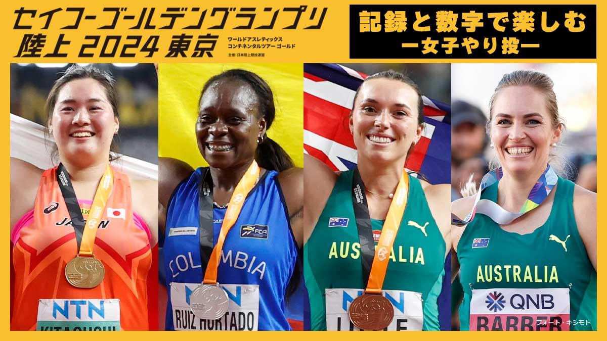 記録と数字で楽しむセイコーGGP2024】女子やり投：ブダペスト