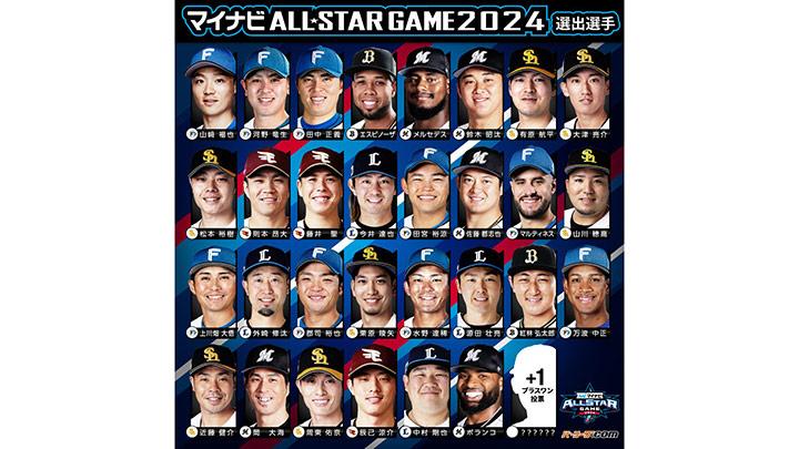 プロ野球　2024マイナビオールスター試合球 オールスターゲーム2024 NPB試合球（エスコンフィールド）公認球