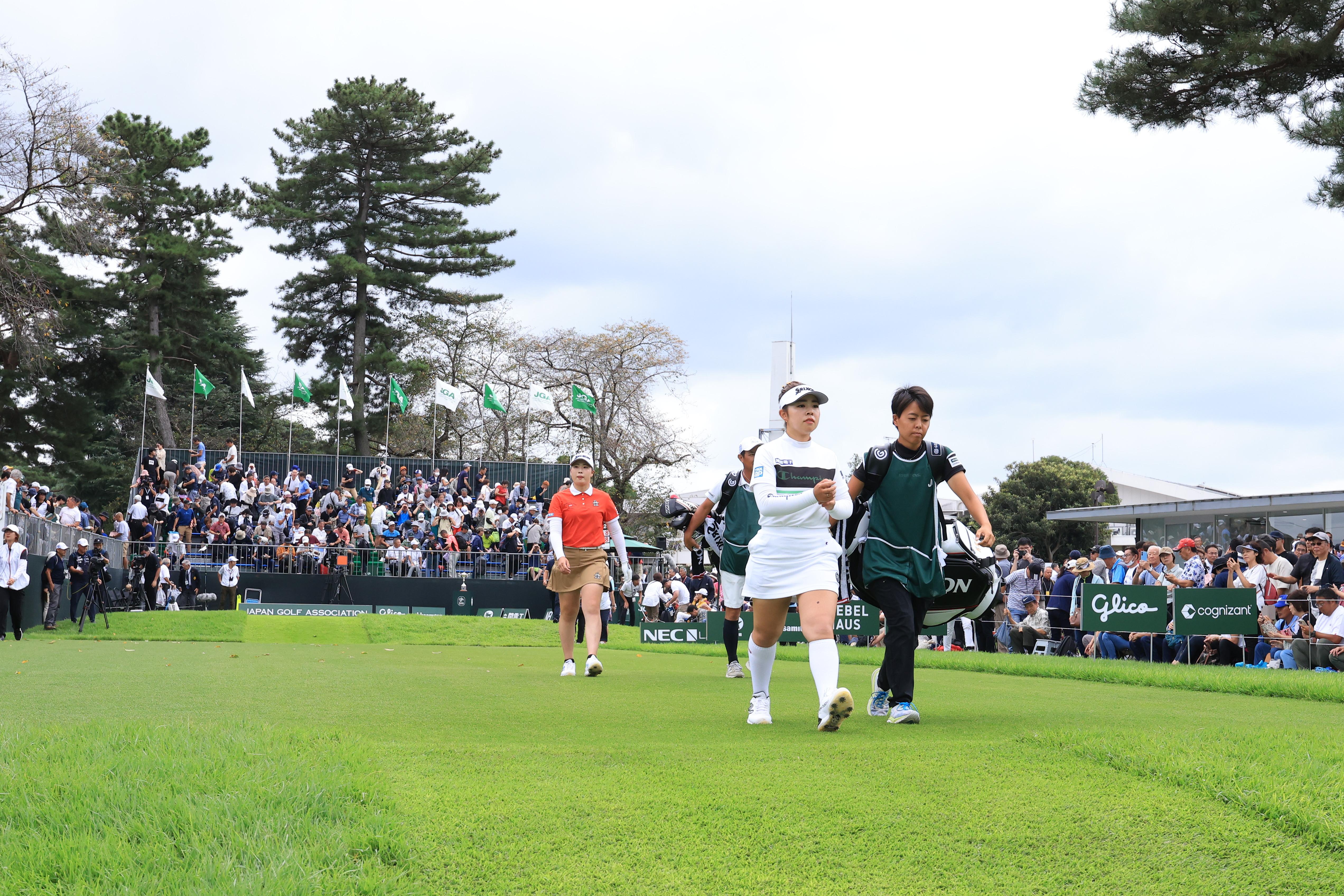 【日本女子オープンゴルフ選手権・第4R】いよいよ最終組がスタート スポーツナビ