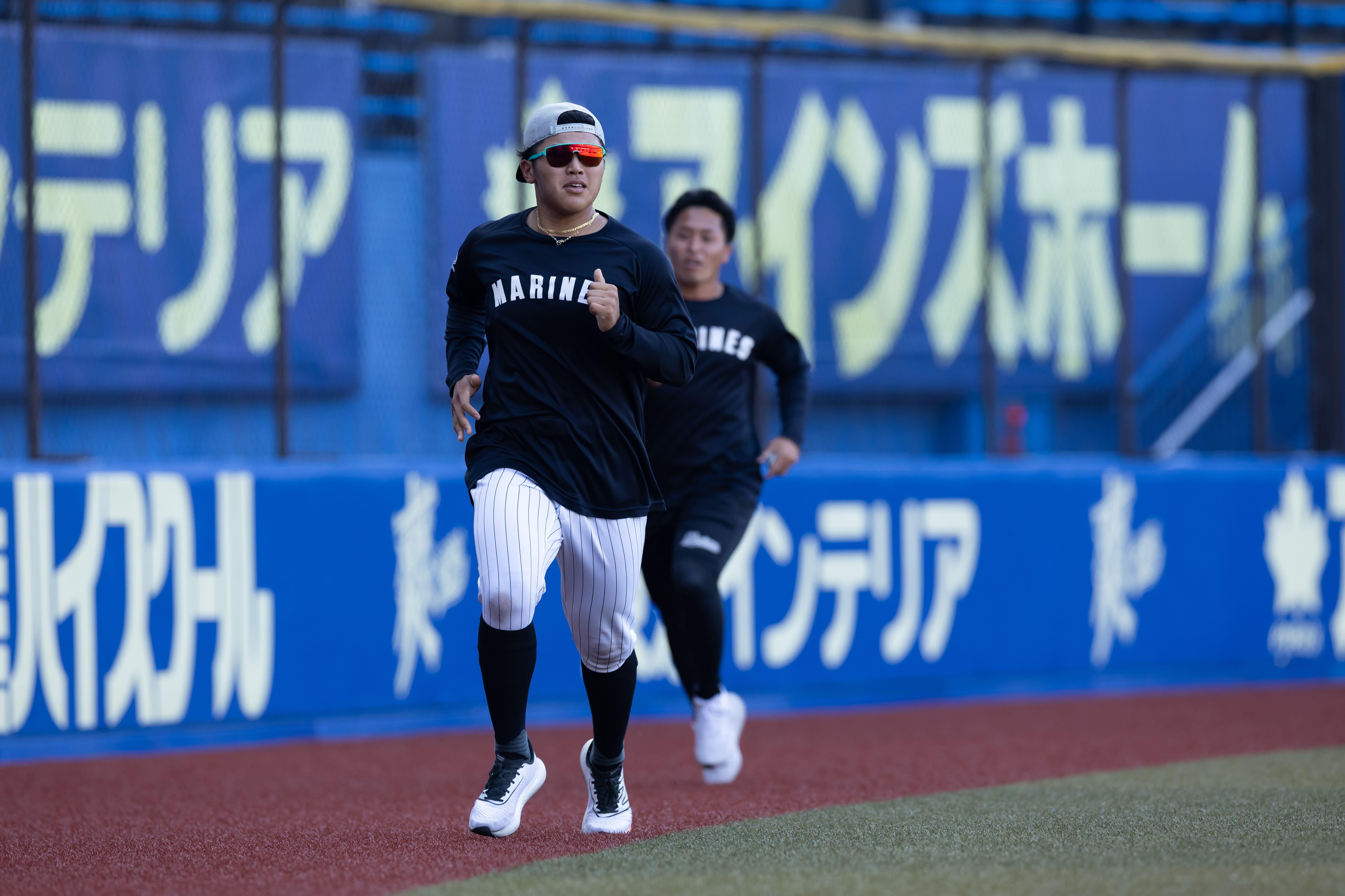 度重なるケガで一軍2試合の出場に終わった3年目。ロッテ松川