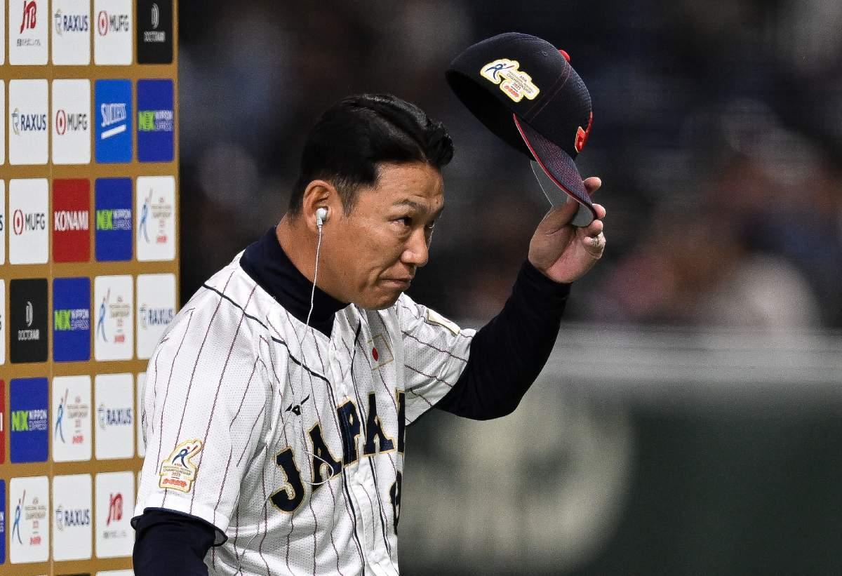 ミズノプロ　侍ジャパン井端監督実使用　プロ支給品 破れない