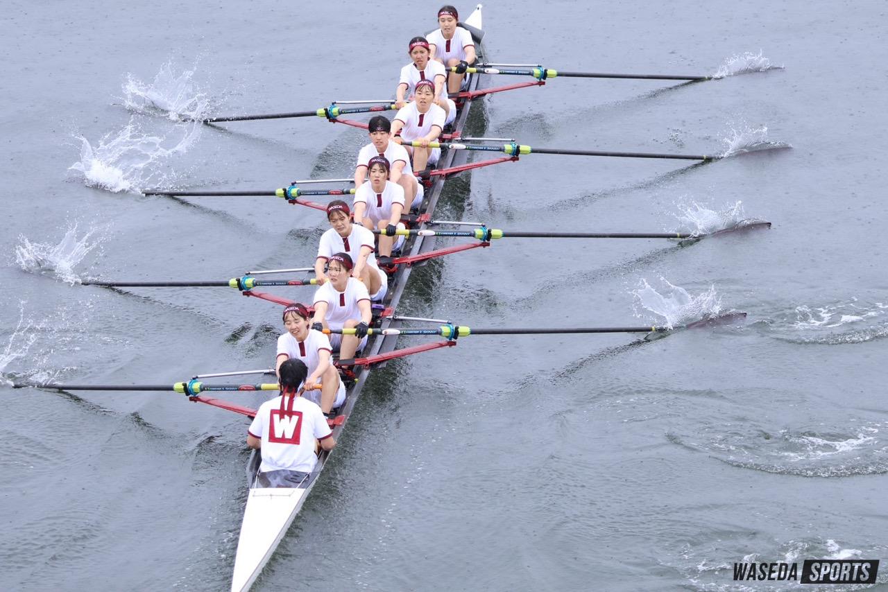 【即出荷】 早慶レガッタ 対校エイト 早大漕艇部、7年ぶりの完全優勝達成! ウエア