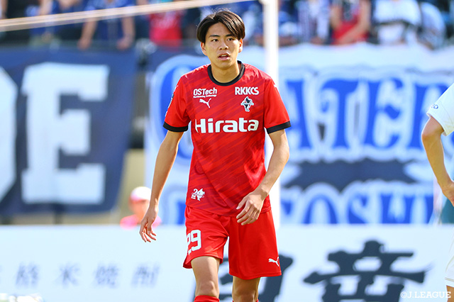 FW道脇の期限付き移籍期間が延長【熊本】 - スポーツナビ