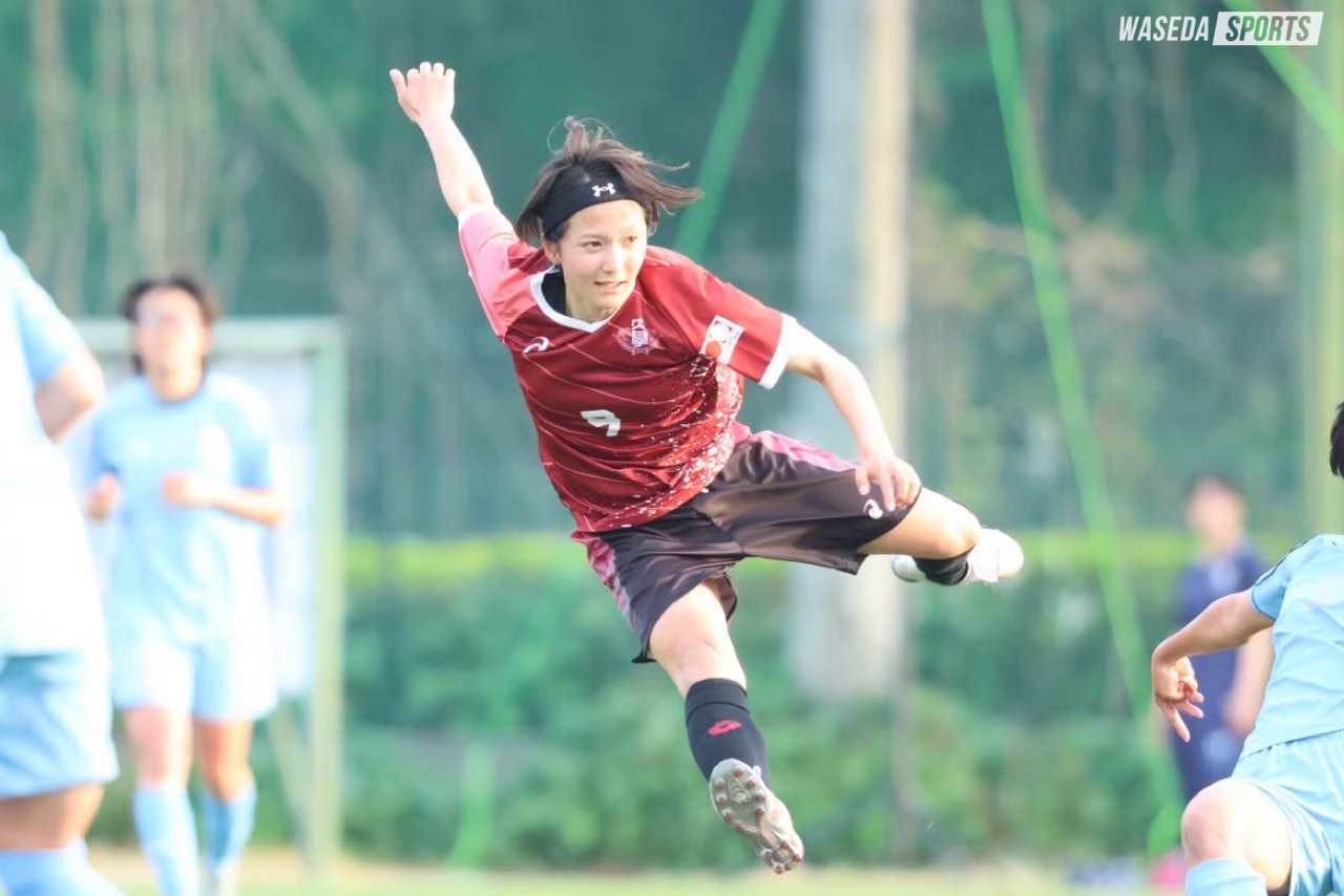 早大ア式蹴球部女子 FW生田七彩がWEリーグ・ちふれAS