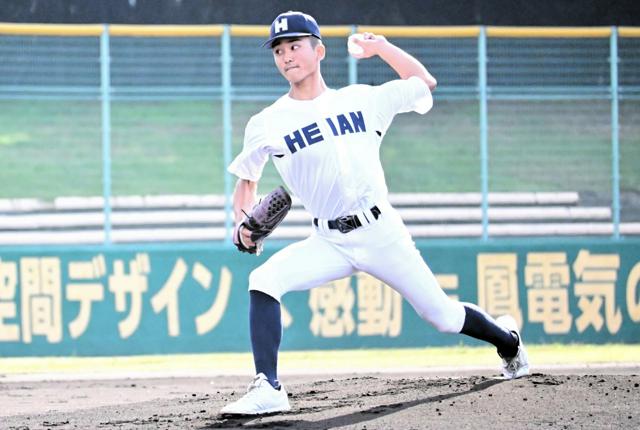 龍谷大平安の技巧派・三城投手　完敗の中に見いだした成長へのヒント