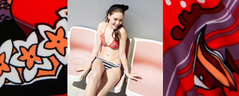 スイムウエアは柄ON柄が今夏の気分 パタゴニア2015年水着