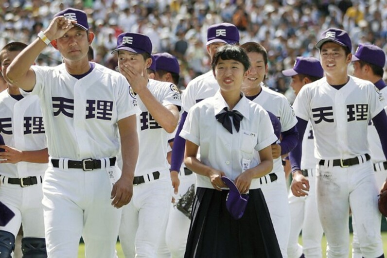 天理高校野球部 公式戦アップTシャツ - ウェア