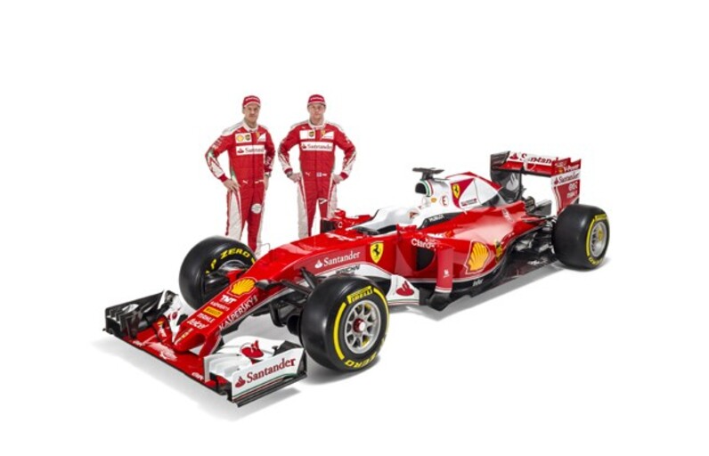 F1・フェラーリが16年のマシンを公開 「SF16 - H」を写真で紹介