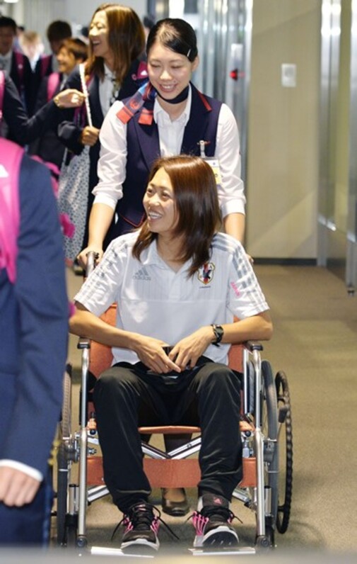 宮間あや やれることは全部やれた 女子ｗ杯 帰国会見後の選手コメント スポーツナビ