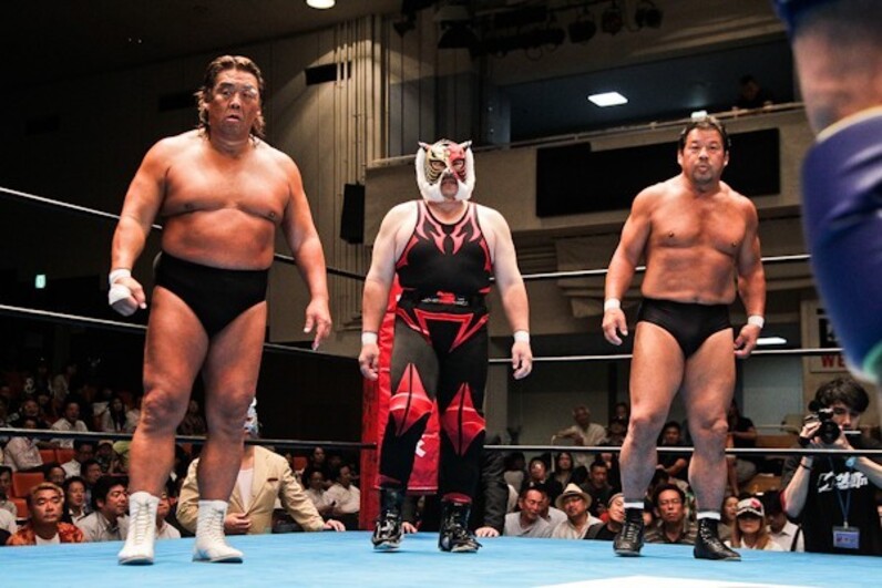 レジェンドプロレスラー　3体セット レジェンドプロレスラー3体セット