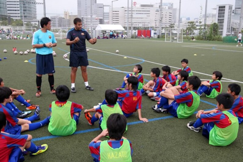 タケフサは 左利きのイニエスタ バルサのカンテラに加入した久保君の インテリジェンス スポーツナビ