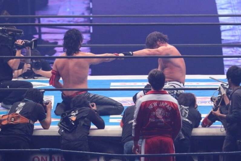 レスナー対中邑月刊新日本プロレス9東京ドーム スポーツ