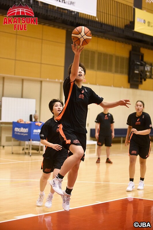 バスケットボール女子u16日本代表 第3次強化合宿 開催報告 もう誰にも負けたくないです 伊波美空選手 スポーツナビ