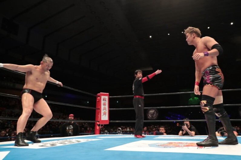 新日本プロレス】オカダがみのるのヒザ攻めを耐えIWGP王座死守 謎の