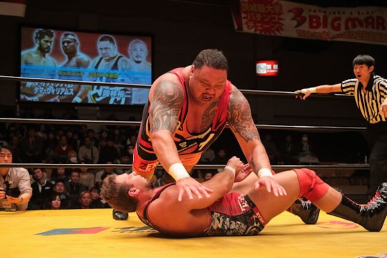 大谷将太 大谷社長＆KAMIKAZE副社長の重役タッグが戴冠＝ZERO1正月興行