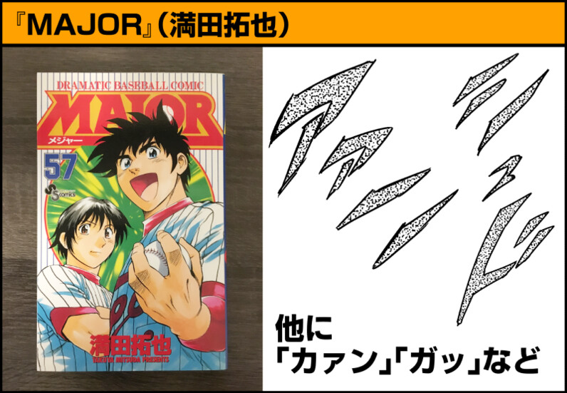 打撃音はカキーンが定番 野球漫画を調査 カネシゲタカシの ぷぷぷぷプロ野球 スポーツナビ