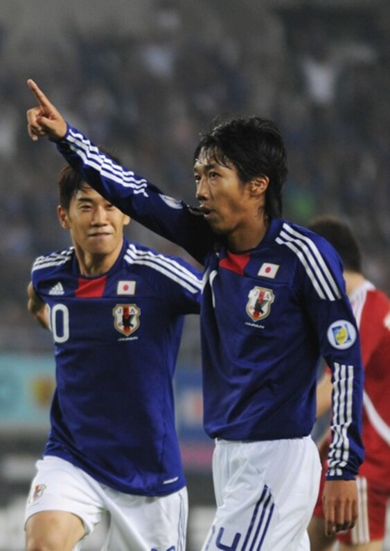 サッカー日本代表　コンフィット シャツ　#14 中村憲剛　L サッカー日本代表 中村憲剛 ユニフォーム シャツ 2008年モデル
