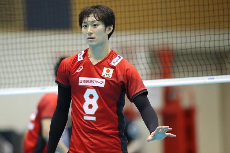 全日本男子バレーボール ユニフォー 中垣内祐一 - メルカリ