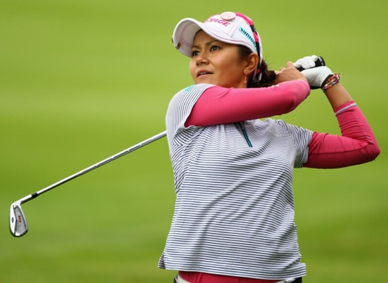 メジャー初制覇を狙う宮里藍「とても自信がある」＝全英リコー