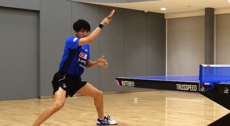 吉村真晴選手が教える フォアドライブの基礎 ポイントは体の回転 スポーツナビdo