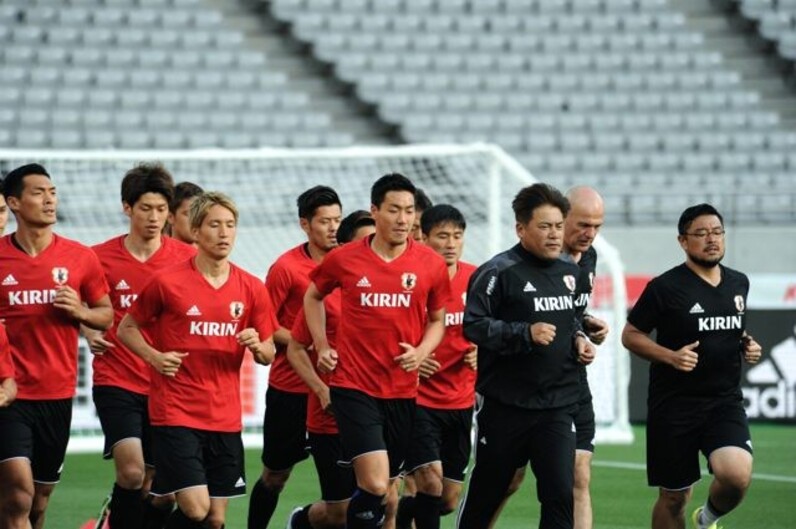 大迫勇也 ゴール前にどんどん顔を出す 親善試合シリア戦前日 選手コメント スポーツナビ