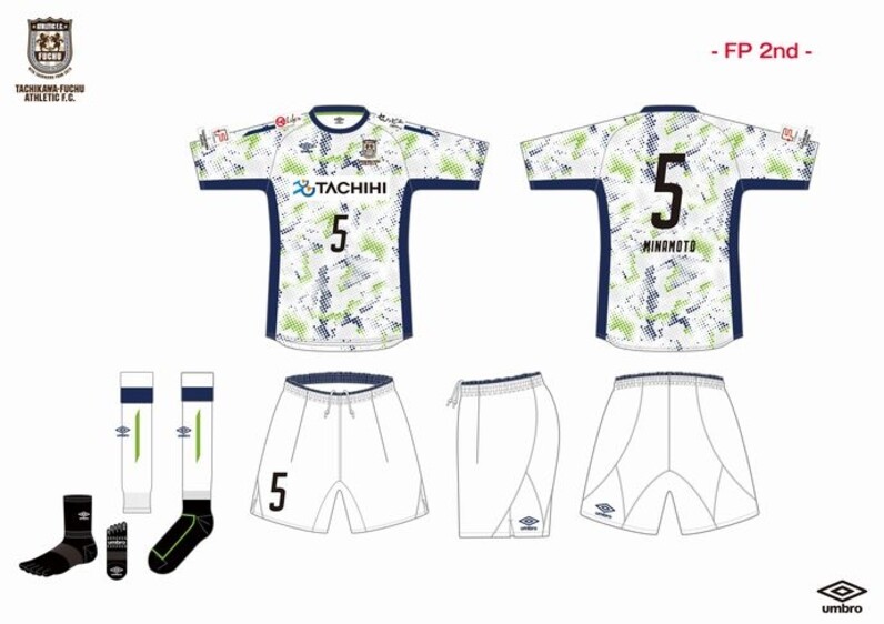 フットサル】立川・府中アスレティックが新シーズンで着用する