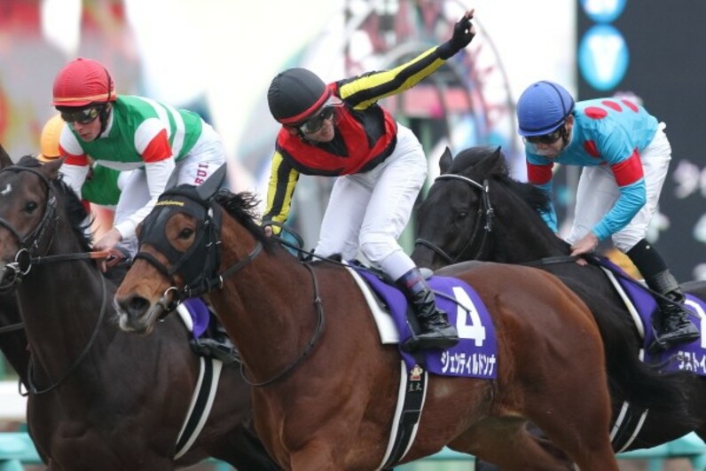 ◆　競馬　JRA　◆　ジェンティルドンナ　◆ゴルフマーカー◆有馬記念引退レース◆ ジェンティルドンナ【有馬記念2014】 - YouTube