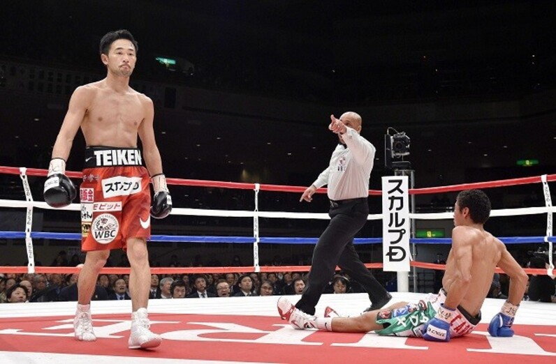 世界戦13試合で奪ったダウンは合計30回 データが証明する 神の左 山中慎介の凄み スポーツナビ