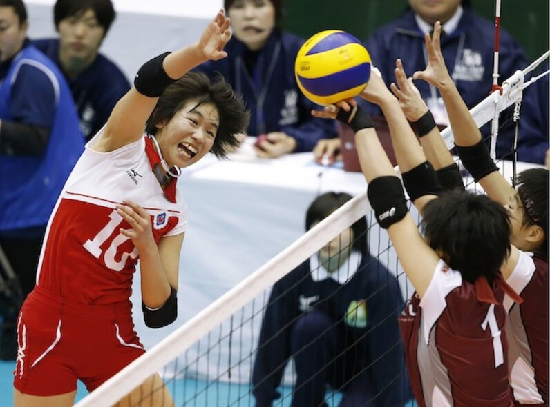 古賀紗理那が振り返る、春高の記憶 「初戦は緊張して、ガチガチ