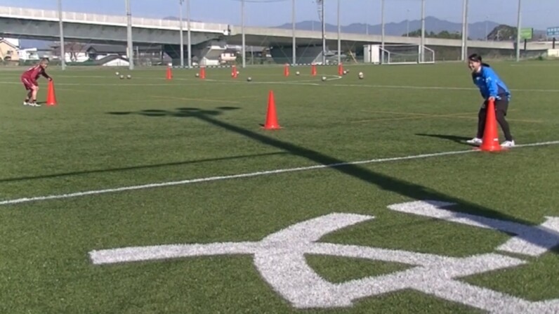 サッカー練習メニュー 絶対に盛り上がるレクリエーショントレーニング２ タグゲーム スポーツナビdo