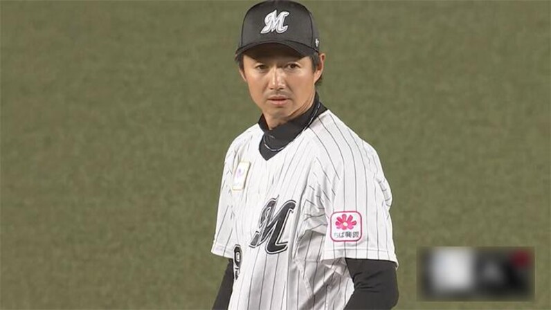 唐川侑己　ユニフォーム　実使用 唐川侑己 背番号19 千葉ロッテマリーンズ ホームユニフォーム