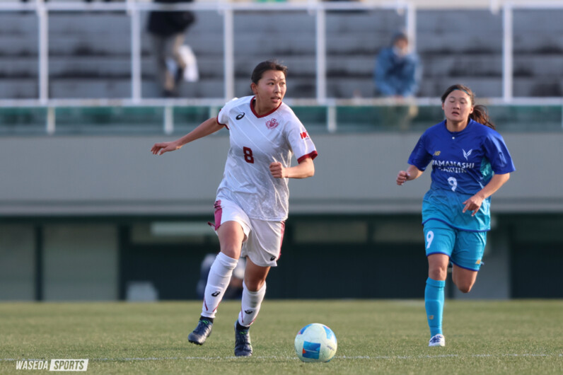 早大ア式蹴球部女子 インカレ準決勝敗退 昨季のリベンジ果たせず