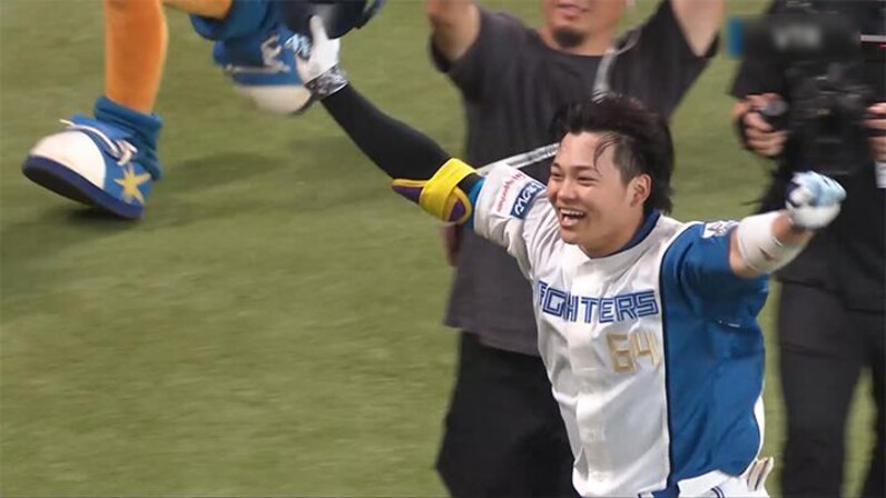 田宮裕涼がプロ初サヨナラ弾！ 終盤の猛攻で北海道日本ハムが