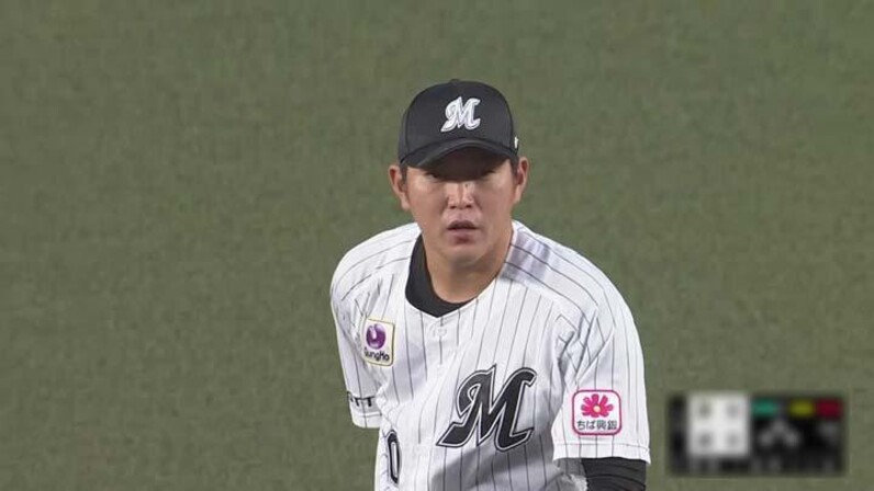 千葉ロッテ・廣畑敦也がプロ初先発 2回3奪三振無失点 - スポーツナビ
