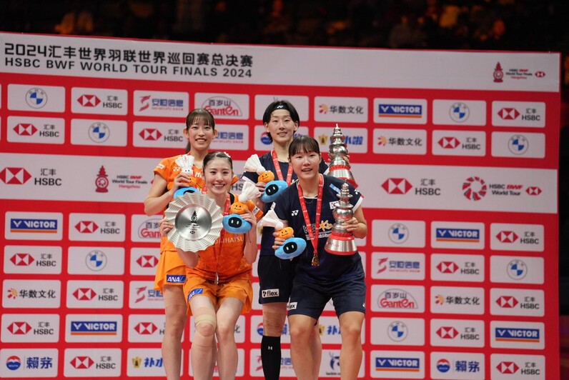 バドミントン　日本代表2018年ワールドツアーファイナルズモデル 話題騒然！日本代表選手がワールドツアーファイナルズで2019春夏