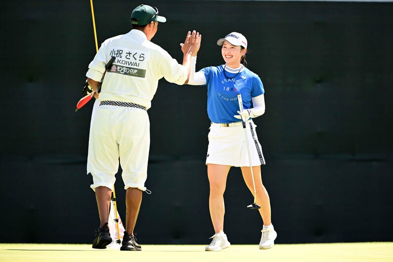 小祝さくら、複数回V達成で次の目標は公式競技初V - スポーツナビ