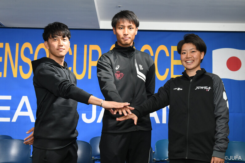女子　新入 DENSO CUP SOCCER大学日韓（韓日）定期戦』【男子・女子・新人戦】記者会見レポート - スポーツナビ
