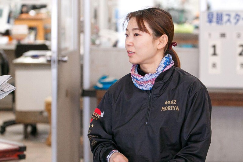 ボートレース児島 当選・非売品 守屋美穂選手の似顔絵イラスト