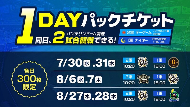 2025バンテリンドームチケット9/2 中日vs広島 8月8日(金) 1塁側内野エメラルド(内野A) 通路側 ペア