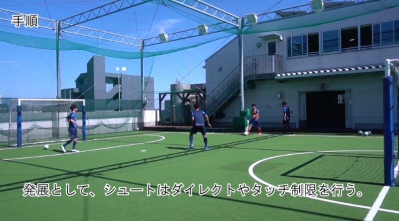 サッカー練習メニュー 1対1 2フリーマン ゴール前の攻防 Sufu スポーツナビdo