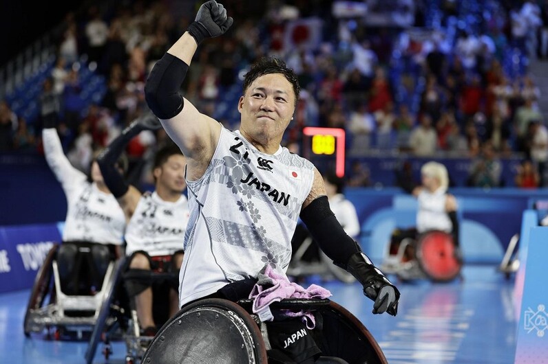 頂を目指す車いすラグビー日本代表 “全員出場”の初戦から見る日本の強みとは - スポーツナビ