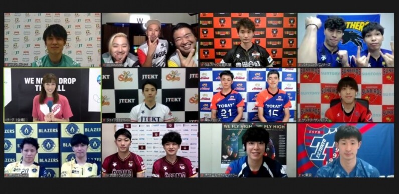 バレー/Vリーグ】2021-22V.LEAGUE MEN 開幕記者会見を開催