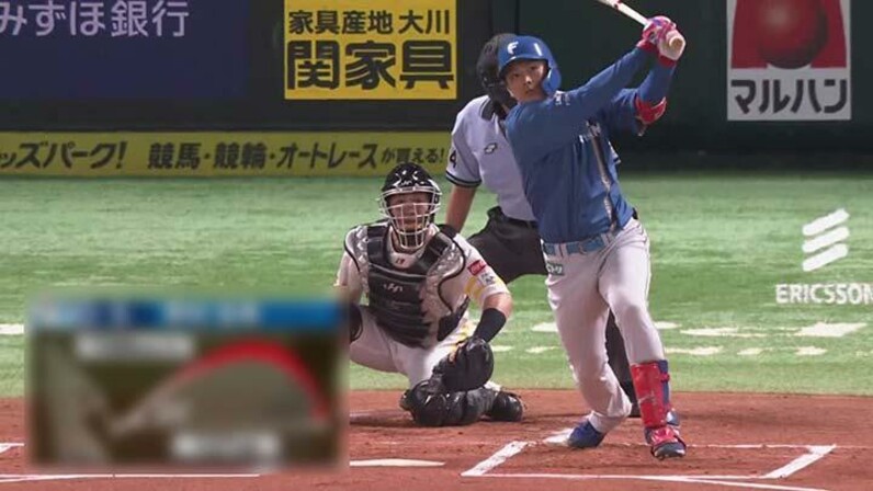 野村佑希が5月28日以来の4番起用で先制8号3ラン！ - スポーツナビ