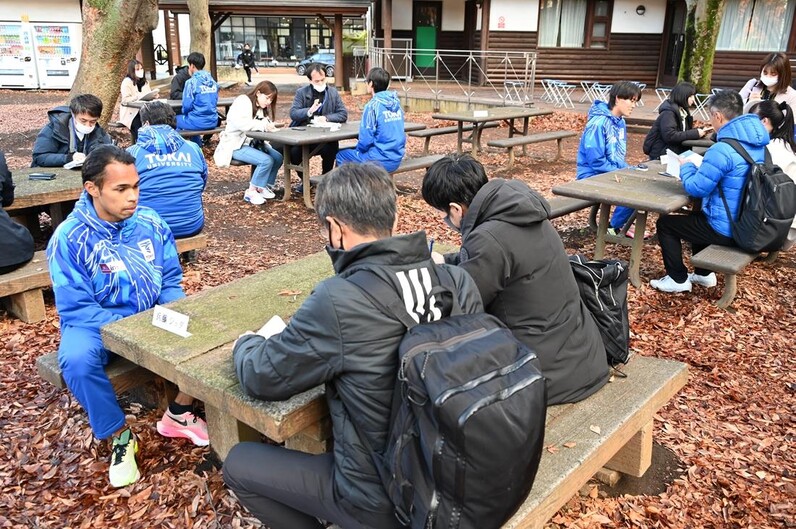 箱根駅伝でシード権獲得を目指す東海大駅伝チームが報道陣に練習を公開 - スポーツナビ