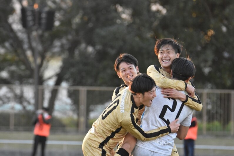 サッカー インカレ 関西の力を全国へ びわこ成蹊スポーツ大学が関東の強豪早稲田大学に勝利 スポーツナビ