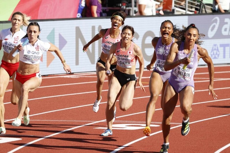 世界陸上】8日目イブニングセッションコメント:女子4×100m 世界陸上】8日目イブニングセッションコメント:女子4×100m